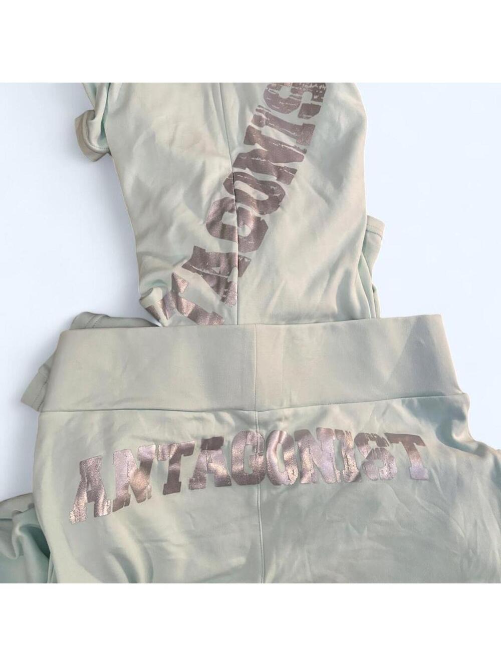 Antagonist tracksuit set Women's Blue and Green Shirt